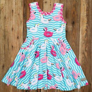 Eleanor Rose 4/5 Flamingo Pool Floats Dress